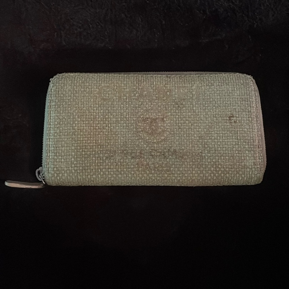 Chanel long zippy wallet